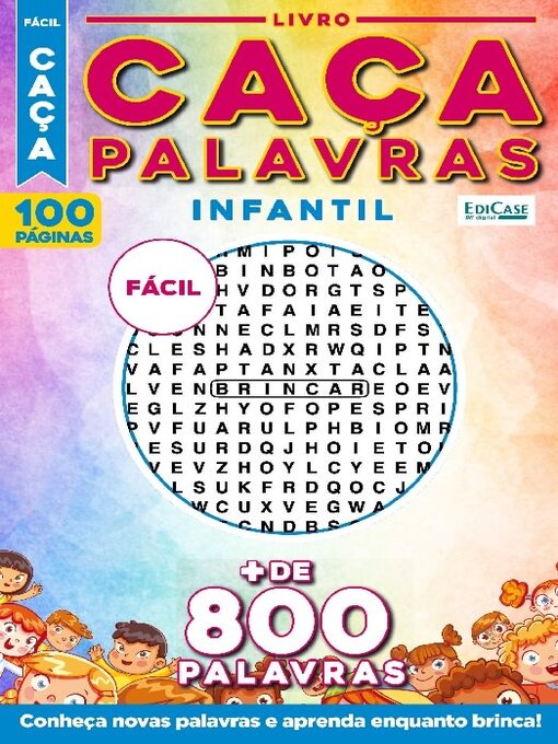 Title details for Caça-Palavras by EDICASE GESTAO DE NEGOCIOS EIRELI - Wait list